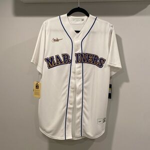 Men’s Seattle Mariners Ken Griffey Jr. Nike Cooperstown Collection Jersey